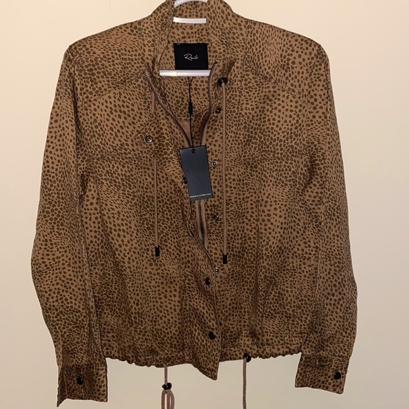 Rails Tennessee jacket with tawny spots, slouchy with a cool ever day vibe, S - Picture 5 of 12